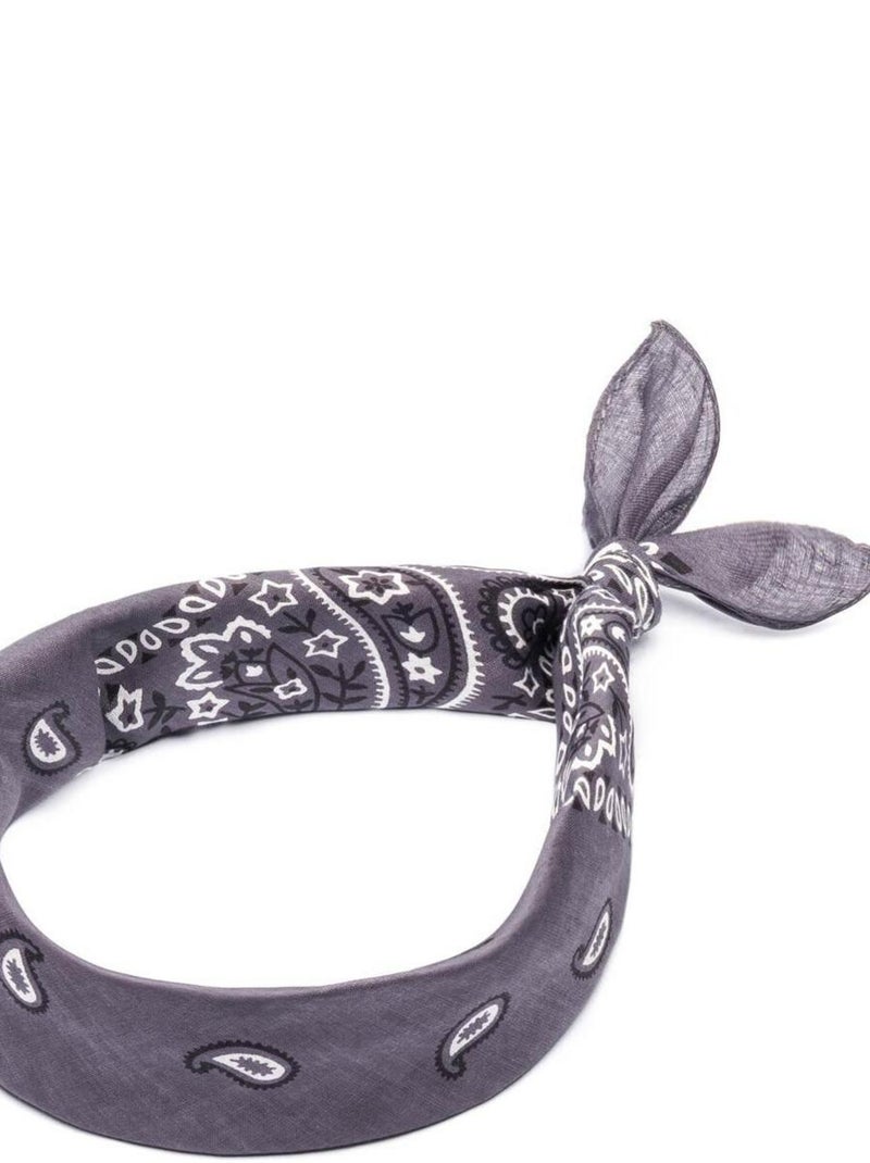Bandana Coton U.S Premium Bleu ardoise - Kiabi
