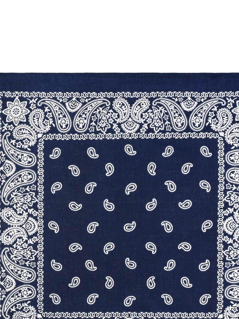 Bandana Coton U.S Premium Bleu marine - Kiabi