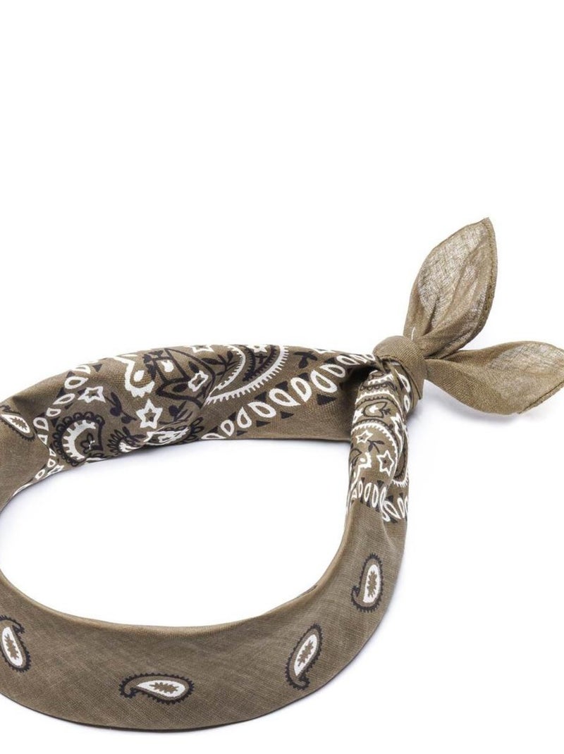 Bandana Coton U.S Premium Marron - Kiabi