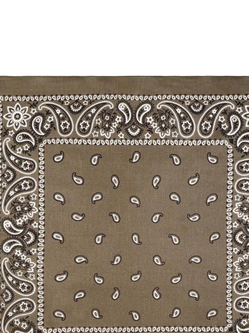 Bandana Coton U.S Premium Marron - Kiabi