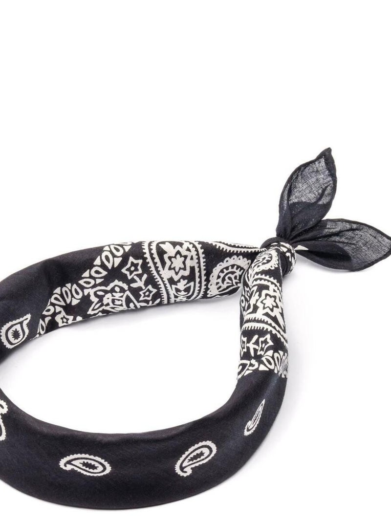 Bandana Coton U.S Premium Noir - Kiabi