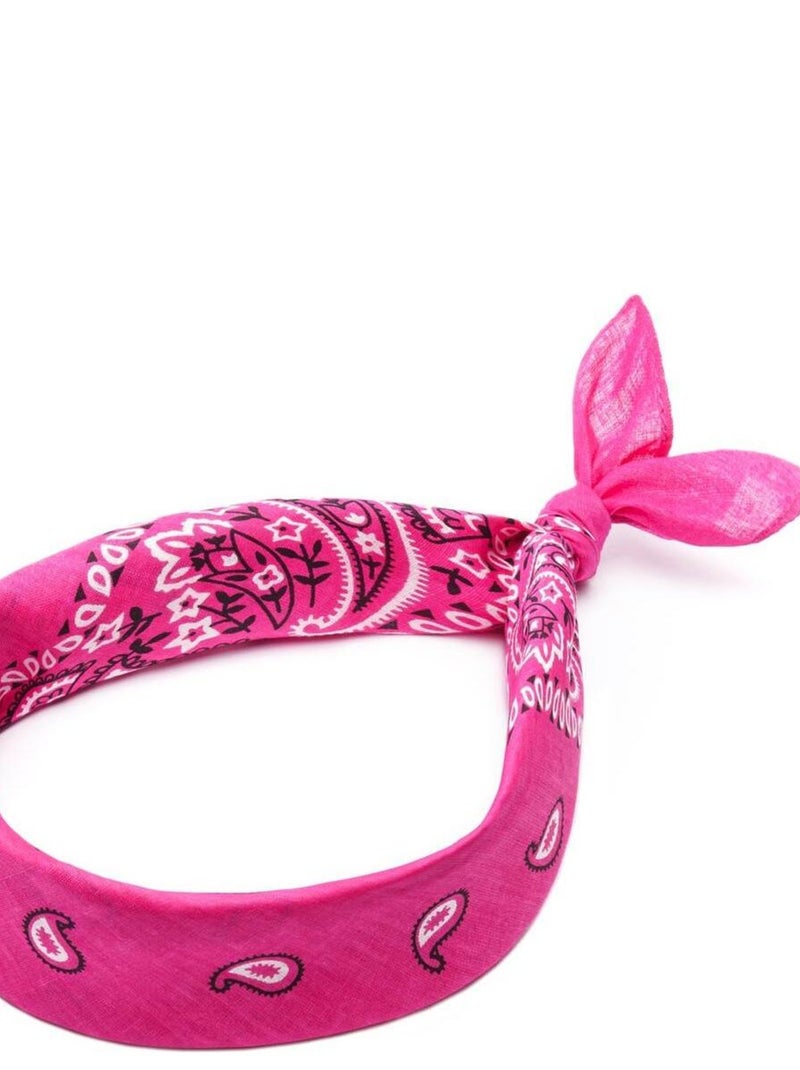 Bandana Coton U.S Premium Rose fushia - Kiabi