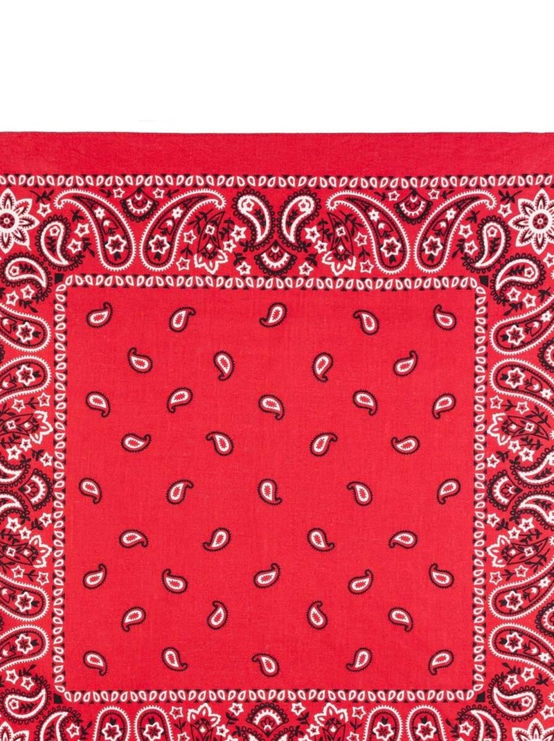 Bandana Coton U.S Premium Rouge - Kiabi