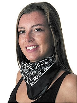 Bandana en coton imprimé - Kiabi