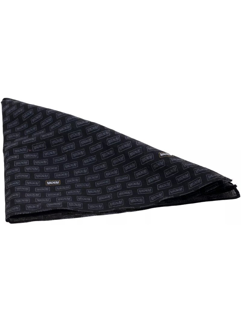 Bandana motif/style logo otari - magnum Noir - Kiabi