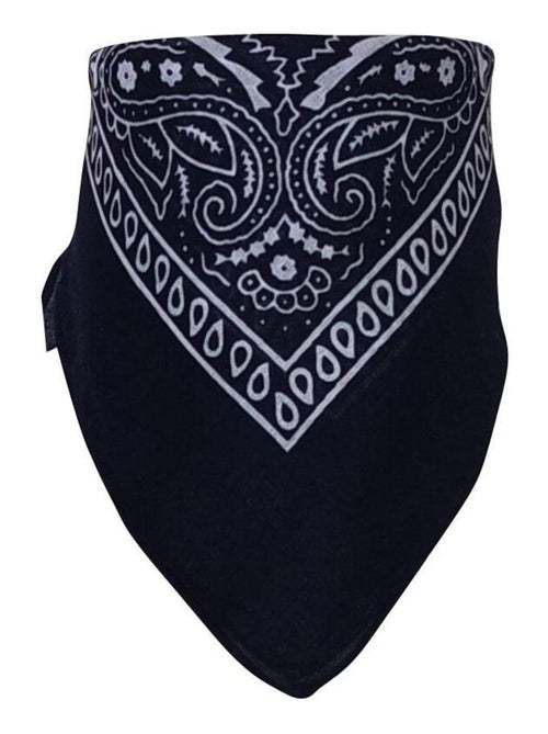 Bandana Uni Coton 55x55 cm – Foulard Carré Mixte - Kiabi