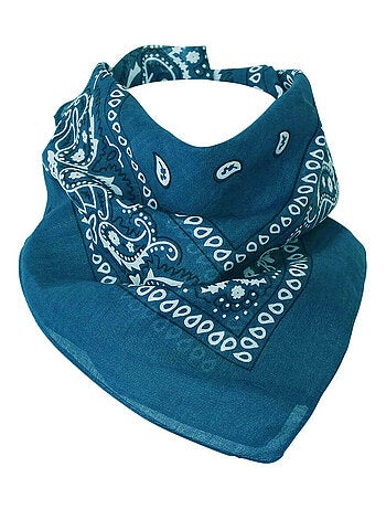Bandana Uni Coton 55x55 cm – Foulard Carré Mixte