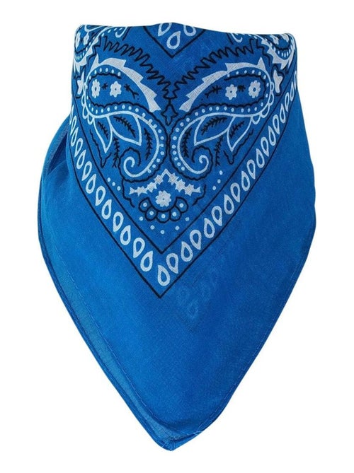 Bandana Uni Coton 55x55 cm – Foulard Carré Mixte - Kiabi