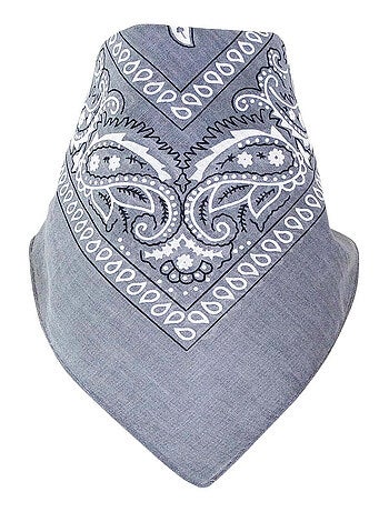 Bandana Uni Coton 55x55 cm – Foulard Carré Mixte