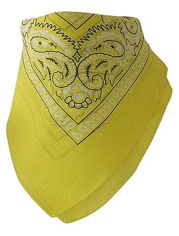 Bandana Uni Coton 55x55 cm – Foulard Carré Mixte