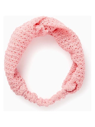 Bandeau à Cheveux en Maille Ajourée