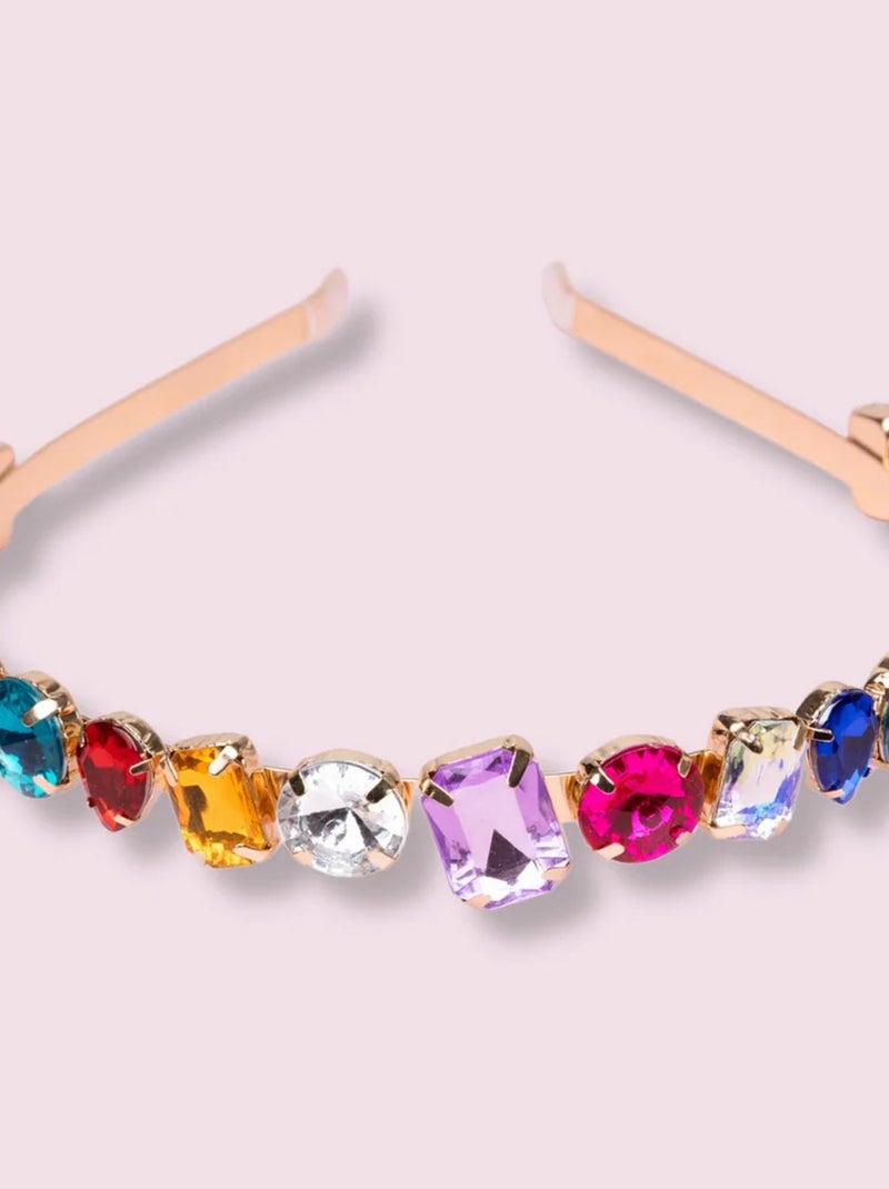Bandeau à cheveux serre-tête pierres Great Pretenders Multicolore - Kiabi