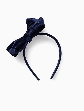 Bandeau avec Nœud en Velours