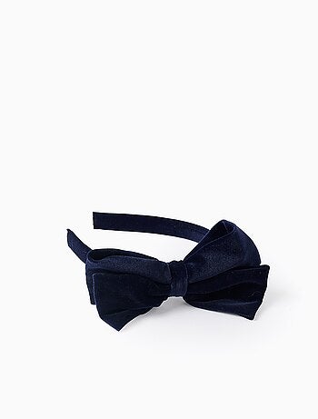 Bandeau avec Nœud en Velours