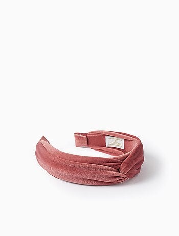 Bandeau avec Nœud en Velours