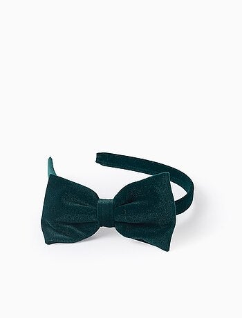 Bandeau avec Nœud en Velours