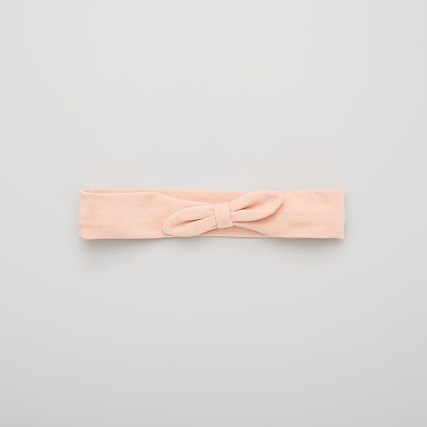 Bandeau Avec Nœud Fantaisie Bebe Fille Rose Poudre Kiabi 2 00