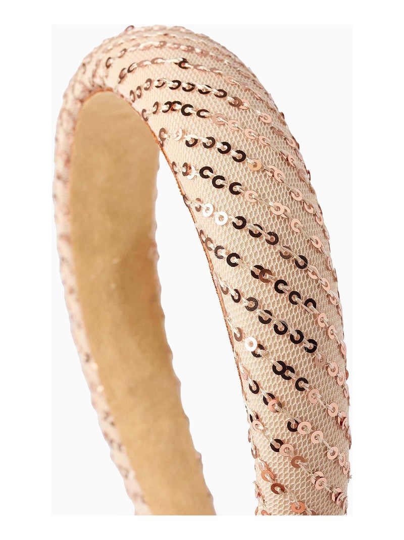 Bandeau avec Paillettes Doré/or - Kiabi