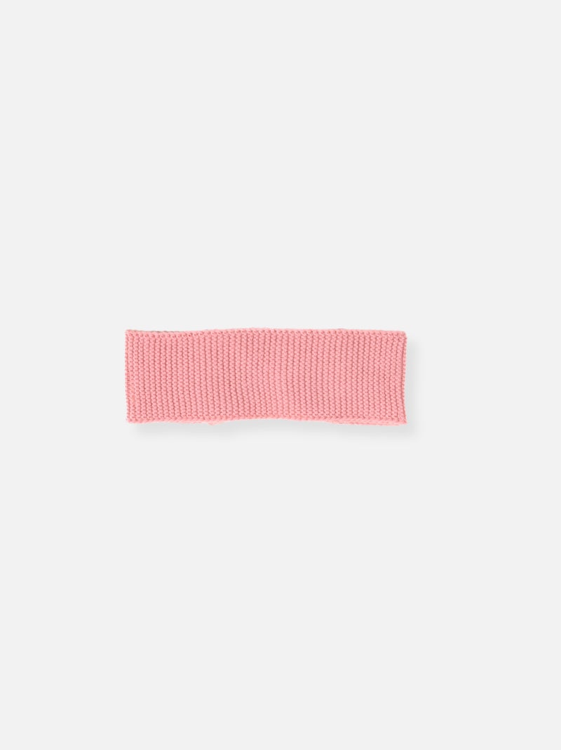 Bandeau bébé avec nœud Rose foncé - Kiabi
