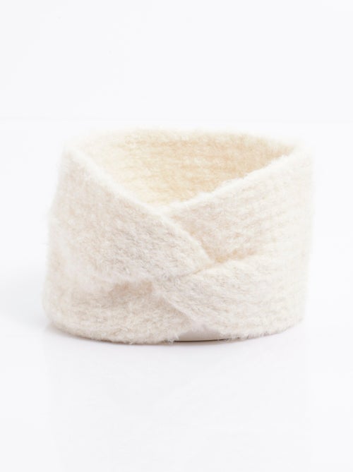 Bandeau chaud en maille mousseuse - AFIBEL - Kiabi