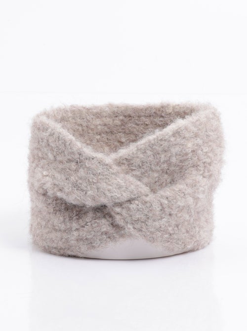 Bandeau chaud en maille mousseuse - AFIBEL - Kiabi