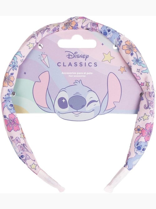 Bandeau cheveux enfant Stitch : oreilles et nœud pour fille - Kiabi