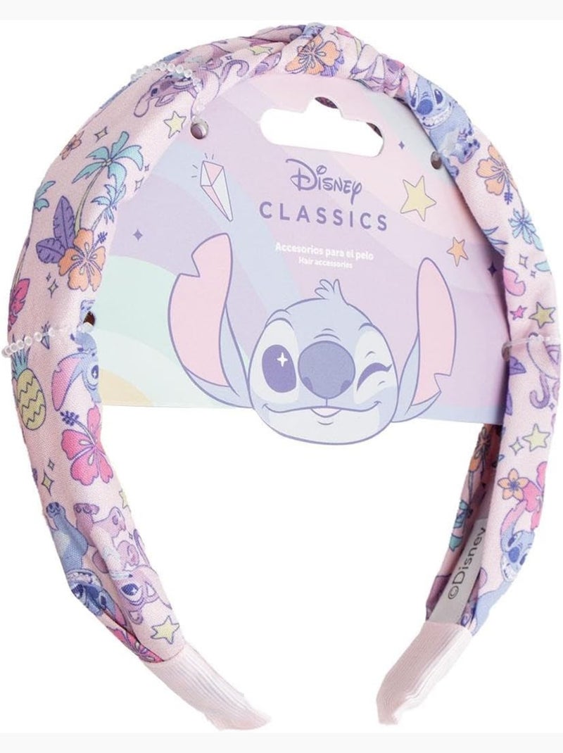 Bandeau cheveux enfant Stitch : oreilles et nœud pour fille Multicolore - Kiabi