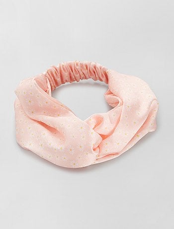 Bandeau croisé satiné