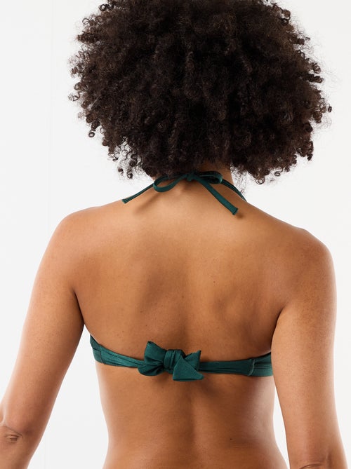 Bandeau de bain avec détail fleur en relief - Kiabi