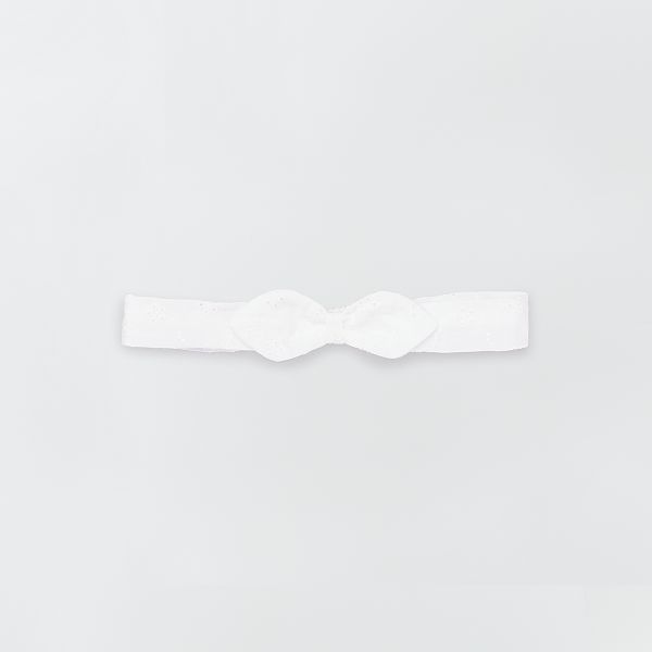 Bandeau En Broderie Anglaise Bebe Fille Blanc Kiabi 3 00