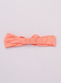 Bandeau en broderie anglaise - Kiabi