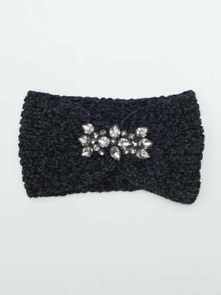 Bandeau en maille avec bijou