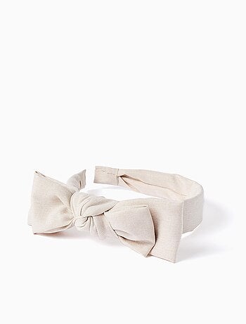 Bandeau en Tissu avec Noeud