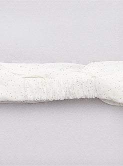 Bandeau en toile de coton - Kiabi