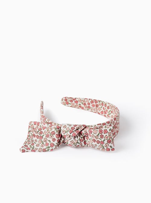 Bandeau Floral avec Nœud - Kiabi