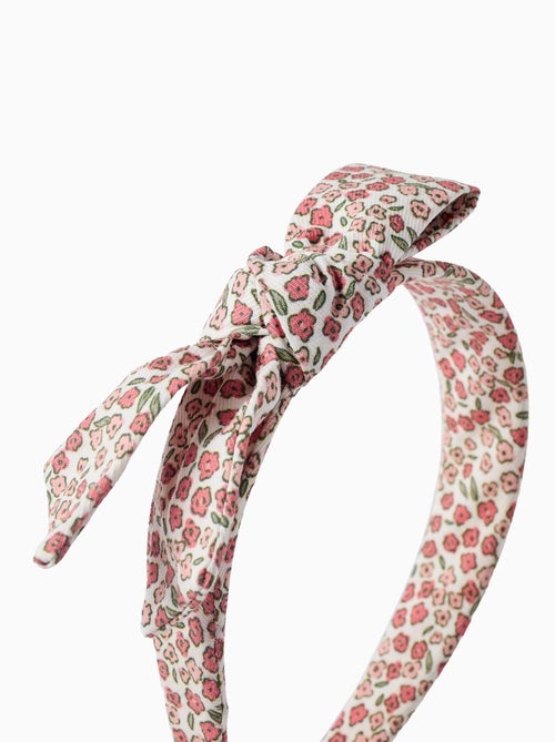 Bandeau Floral avec Nœud - Kiabi