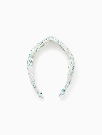 Bandeau Floral avec Nœud