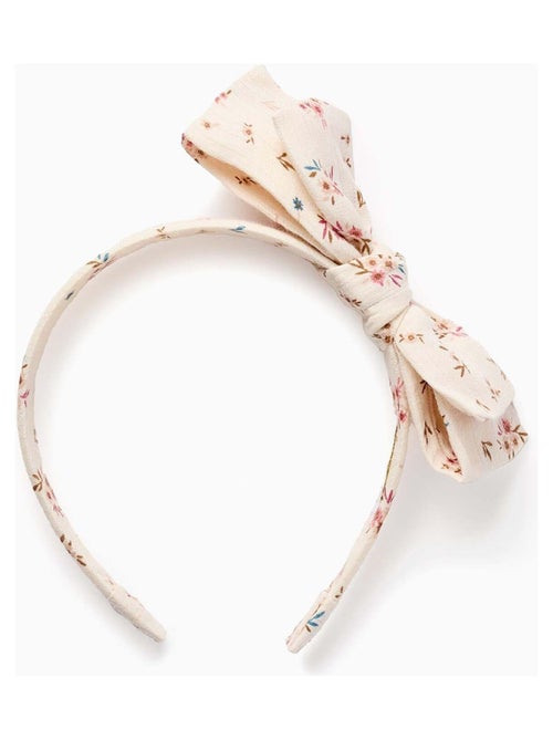 Bandeau Floral avec Nœud - Kiabi