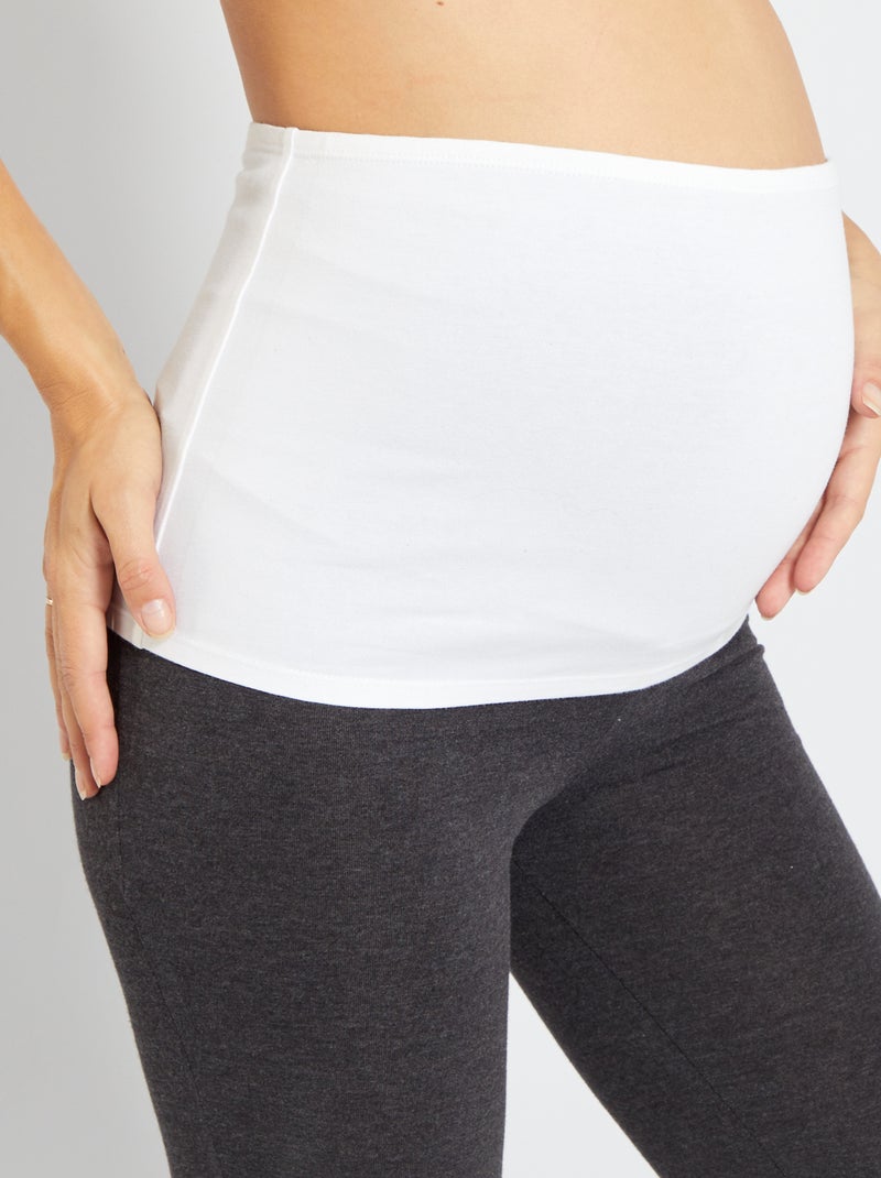 Bandeau grossesse blanc - Kiabi
