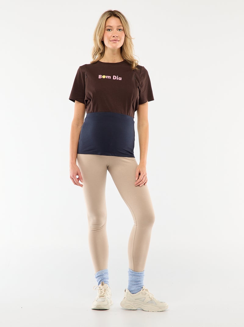 Bandeau grossesse Bleu marine - Kiabi