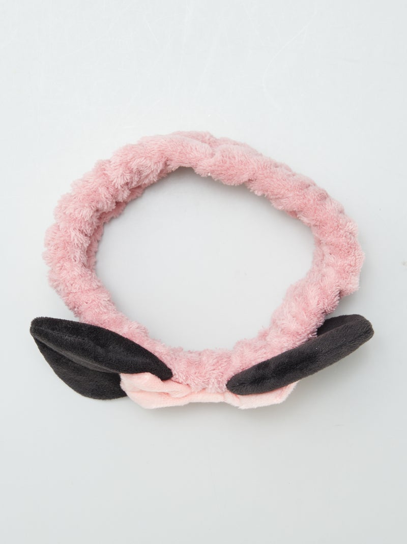 Bandeau maquillage animé 'Minnie' Rose - Kiabi