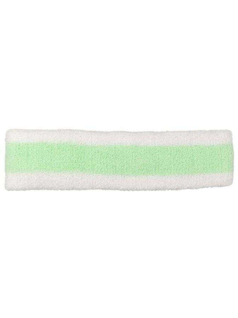 Bandeau motif/style blocs de couleurs - nike Blanc Vert - Kiabi