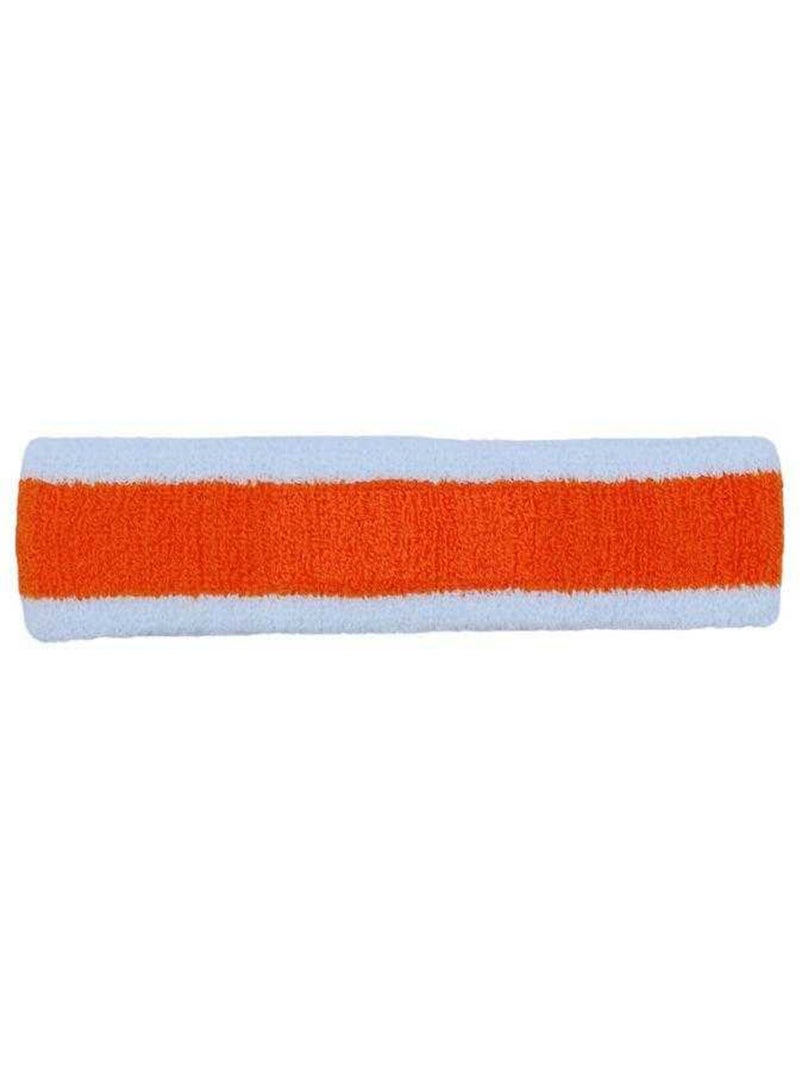 Bandeau motif/style blocs de couleurs - nike Bleu Orange - Kiabi