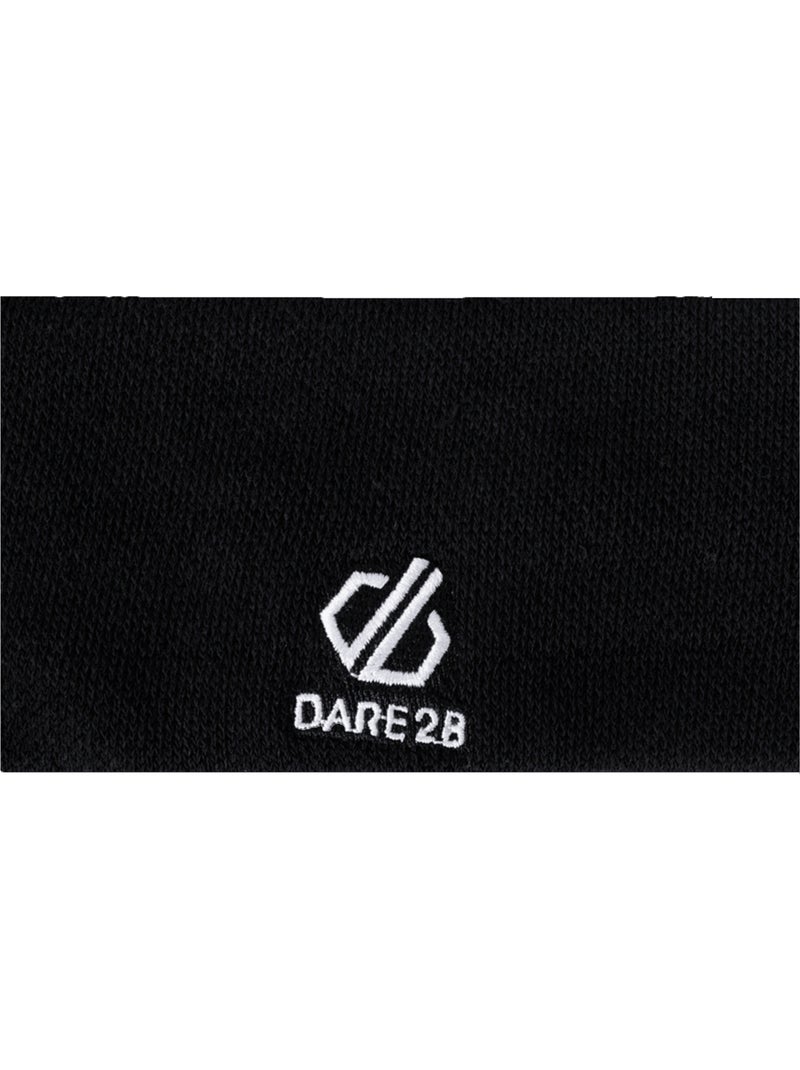 Bandeau motif/style logo brodé - dare 2b Noir - Kiabi