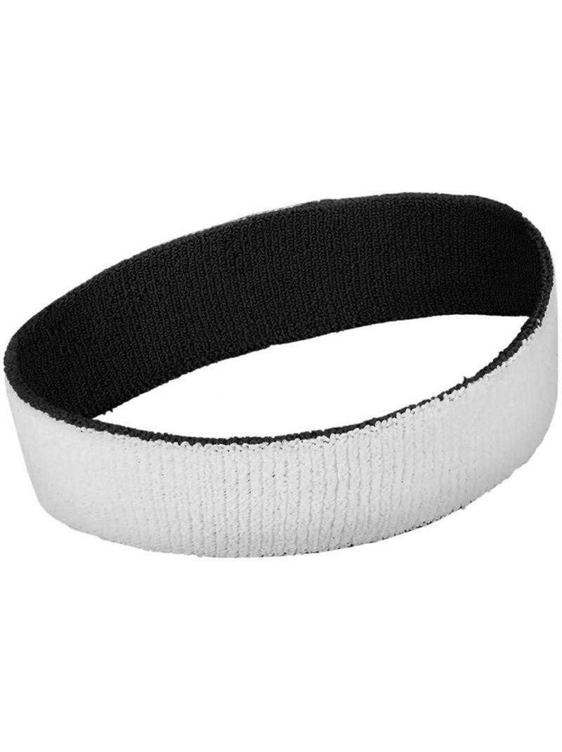 Bandeau motif/style swoosh - nike Blanc - Kiabi