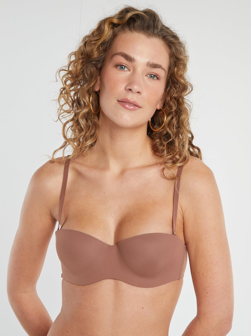 Bandeau moulé invisible Marron - Kiabi