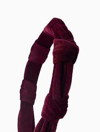 Bandeau Noué en Velours