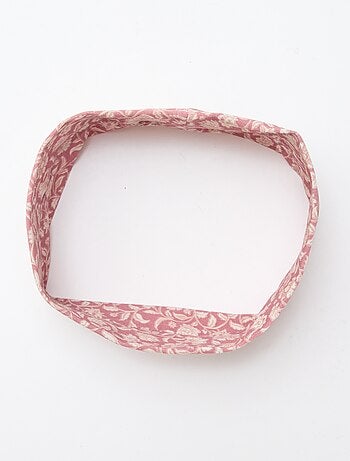 Bandeau pour cheveux à motif
