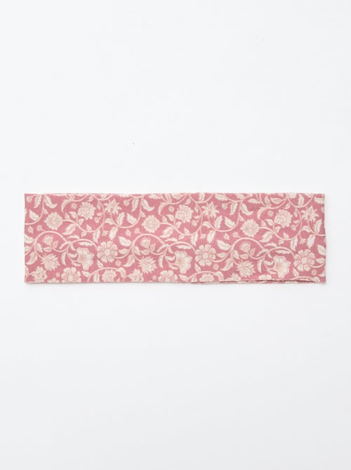 Bandeau pour cheveux à motif - Kiabi