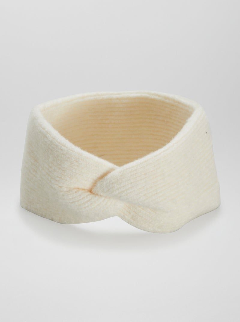 Bandeau pour cheveux Blanc - Kiabi
